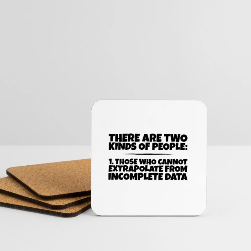 Those Who Cannot Extrapolate From Incomplete Data3 Untersetzer (4er-Set)