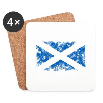 Scotland - Coasters (set of 4) - white - Front