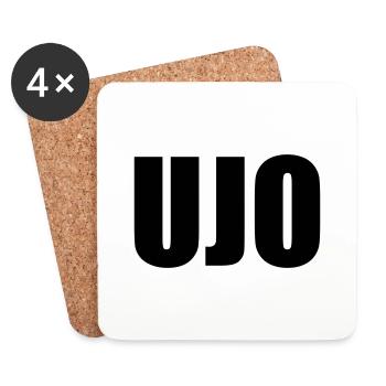 UJO - Untersetzer (4er-Set) - Weiß - Vorne