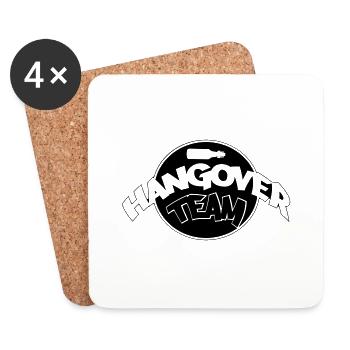 Hangover Team - Coasters (set of 4) - white - Front