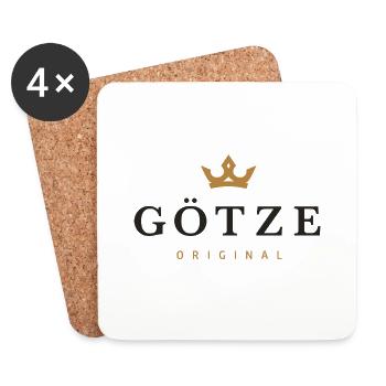 Goetze Original Familienlogo - Untersetzer (4er-Set) - Weiß - Vorne