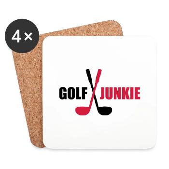 golf - Coasters (set of 4) - white - Front