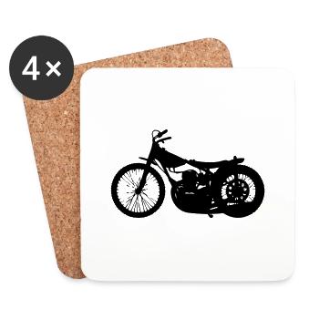 Speedway - Coasters (set of 4) - white - Front