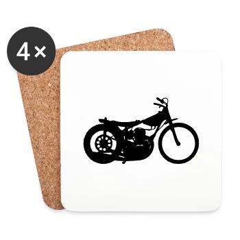 Speedway - Untersetzer (4er-Set) - Weiß - Vorne
