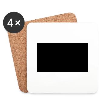 Black Box - Untersetzer (4er-Set) - Weiß - Vorne
