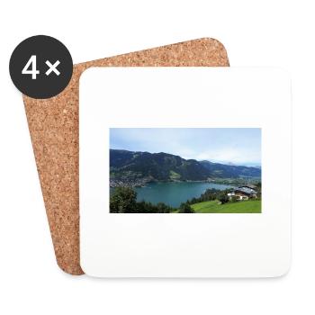 Zell am See - Coasters (set of 4) - white - Front