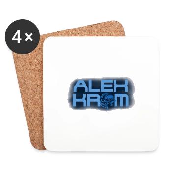 Alex Krom 2022 - Coasters (set of 4) - white - Front