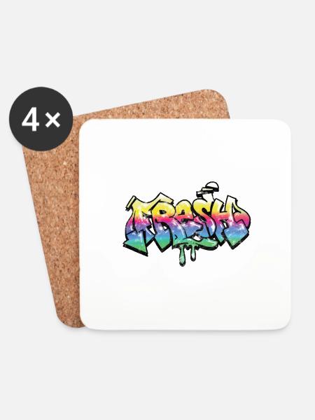 Fresh - Untersetzer (4er-Set) - Weiß