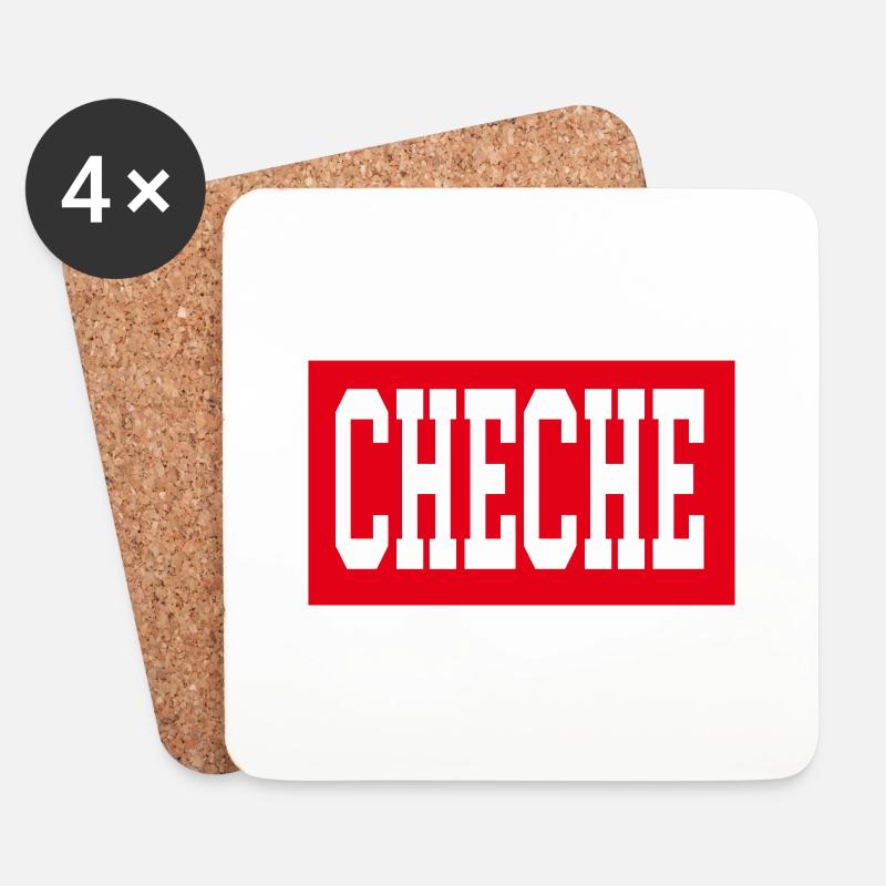 Cheche - Untersetzer (4er-Set) - Weiß