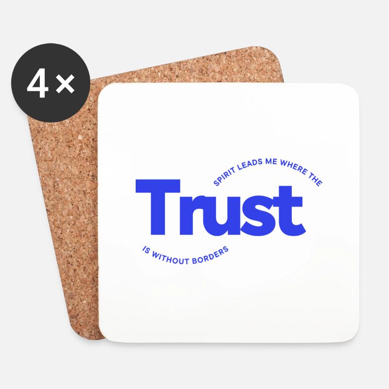 Trust - Untersetzer (4er-Set) - Weiß