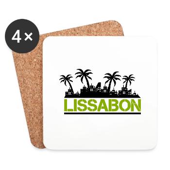 Lisbon - Coasters (set of 4) - white - Front