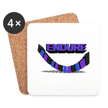Endure - Wardrobe Warriors: Unite with Endure - Coasters (set of 4) - white - Front