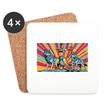 nVx Artemis 1 - Untersetzer (4er-Set) - Weiß - Vorne