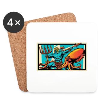 nVx Poseidon 2 - Coasters (set of 4) - white - Front