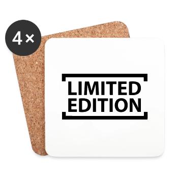 Limited-Edition-Kurven - Untersetzer (4er-Set) - Weiß - Vorne