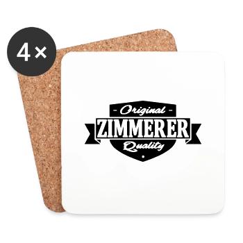 zimmerer - Untersetzer (4er-Set) - Weiß - Vorne
