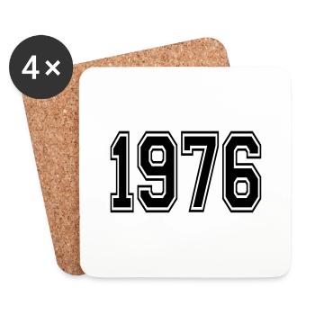 1976 - Coasters (set of 4) - white - Front
