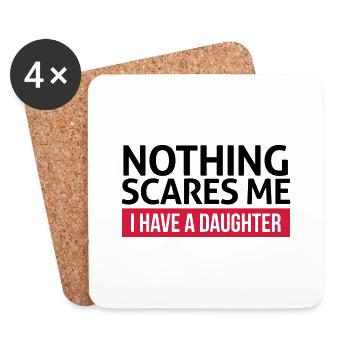 dad - Coasters (set of 4) - white - Front
