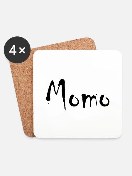 Momo - Untersetzer (4er-Set) - Weiß