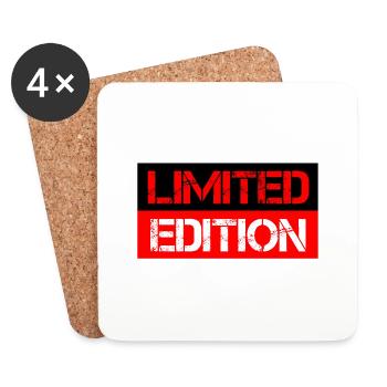 Limited Edition Motiv - Untersetzer (4er-Set) - Weiß - Vorne