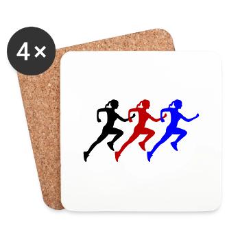 Runners - Coasters (set of 4) - white - Front