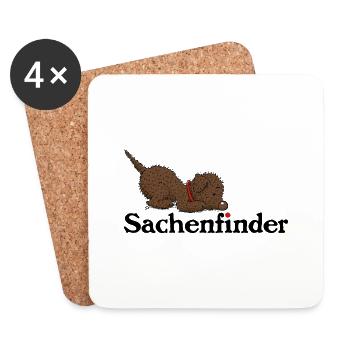 Finder1 2 - Untersetzer (4er-Set) - Weiß - Vorne