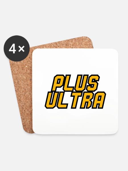 Plus Ultra - Coasters (set of 4) - white