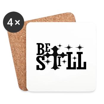 Be Still - Coasters (set of 4) - white - Front