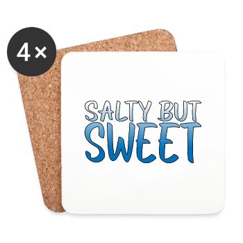 Salty But Sweet 10 - Coasters (set of 4) - white - Front