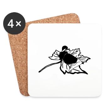 A World Without Love: A Tribute to Tenderness - Dessous de verre (lot de 4) - blanc - Devant