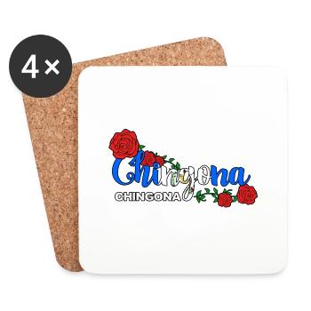 Guatemala Guatemalan Flag DNA I Gift - Coasters (set of 4) - white - Front
