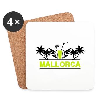 Majorca - Coasters (set of 4) - white - Front