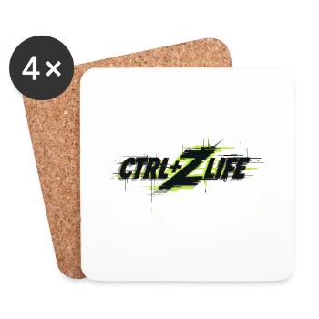 UNDO - Coasters (set of 4) - white - Front