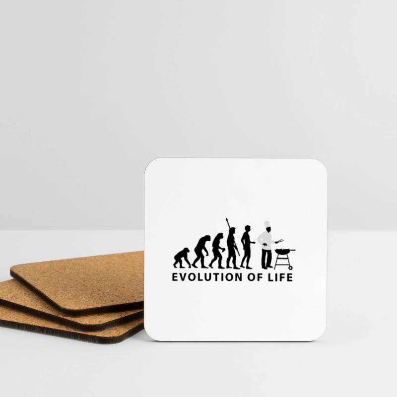 evolution_grill_e_2c Dessous de verre (lot de 4)