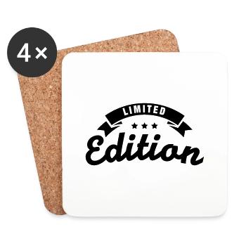 limited_edition_f1 - Coasters (set of 4) - white - Front
