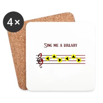 Link's lullaby - Untersetzer (4er-Set) - Weiß - Vorne