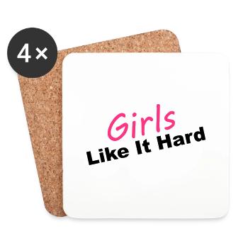 Girls - Untersetzer (4er-Set) - Weiß - Vorne
