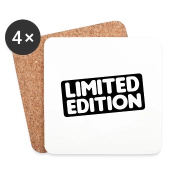 limited_edition02 - Coasters (set of 4) - white - Front