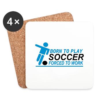 Soccer - Coasters (set of 4) - white - Front