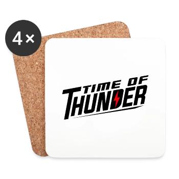 FLASH VARIATIONS - Coasters (set of 4) - white - Front