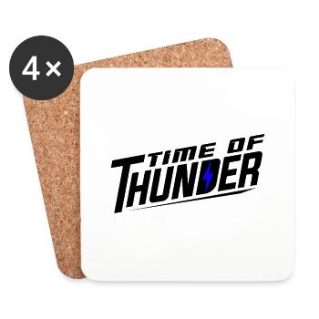FLASH VARIATIONS - Coasters (set of 4) - white - Front