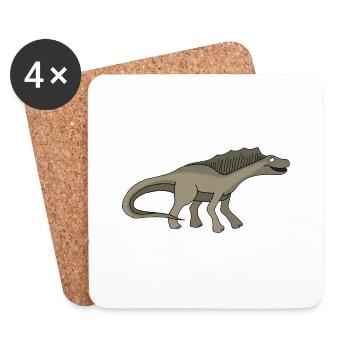Dino 14 - Untersetzer (4er-Set) - Weiß - Vorne