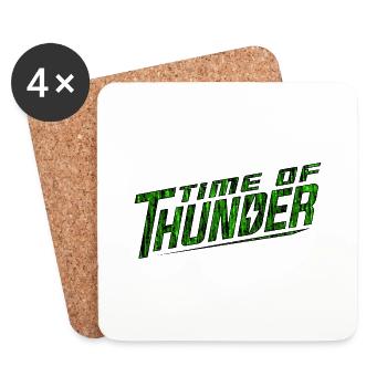 GREEN POWER - Untersetzer (4er-Set) - Weiß - Vorne