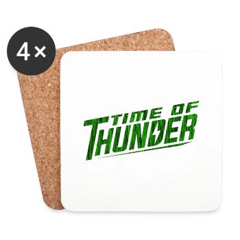 GREEN POWER - Untersetzer (4er-Set) - Weiß - Vorne