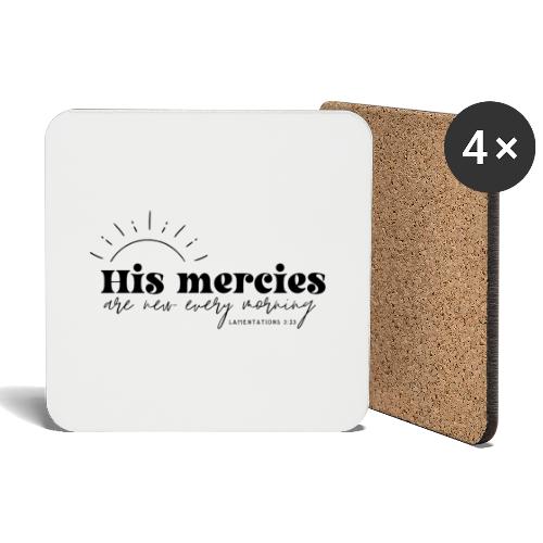 His mercies - Untersetzer (4er-Set)