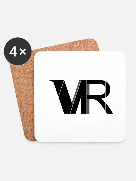 Vr - Coasters (set of 4) - white
