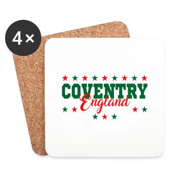 Coventry - Untersetzer (4er-Set) - Weiß - Vorne
