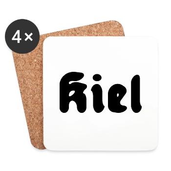 Kiel - Untersetzer (4er-Set) - Weiß - Vorne