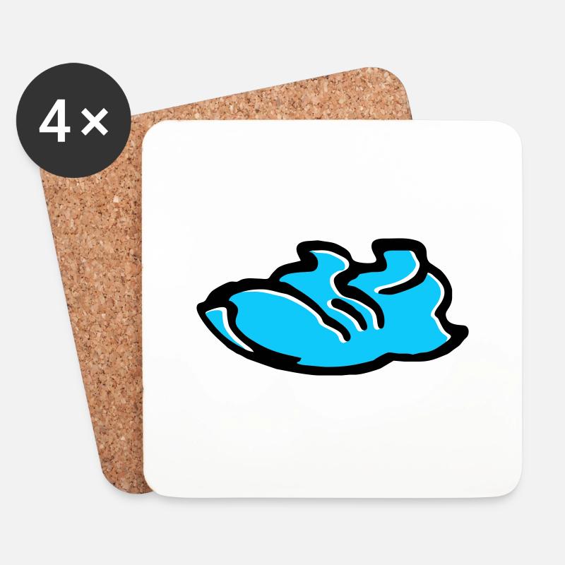 Sneaker - Coasters (set of 4) - white