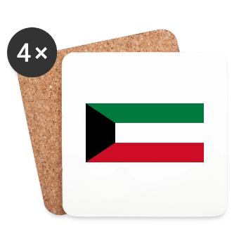 Kuwait - Coasters (set of 4) - white - Front